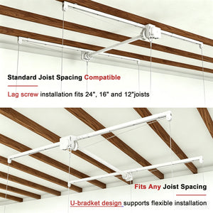 Overhead Garage Storage Rack - 4x8 FT