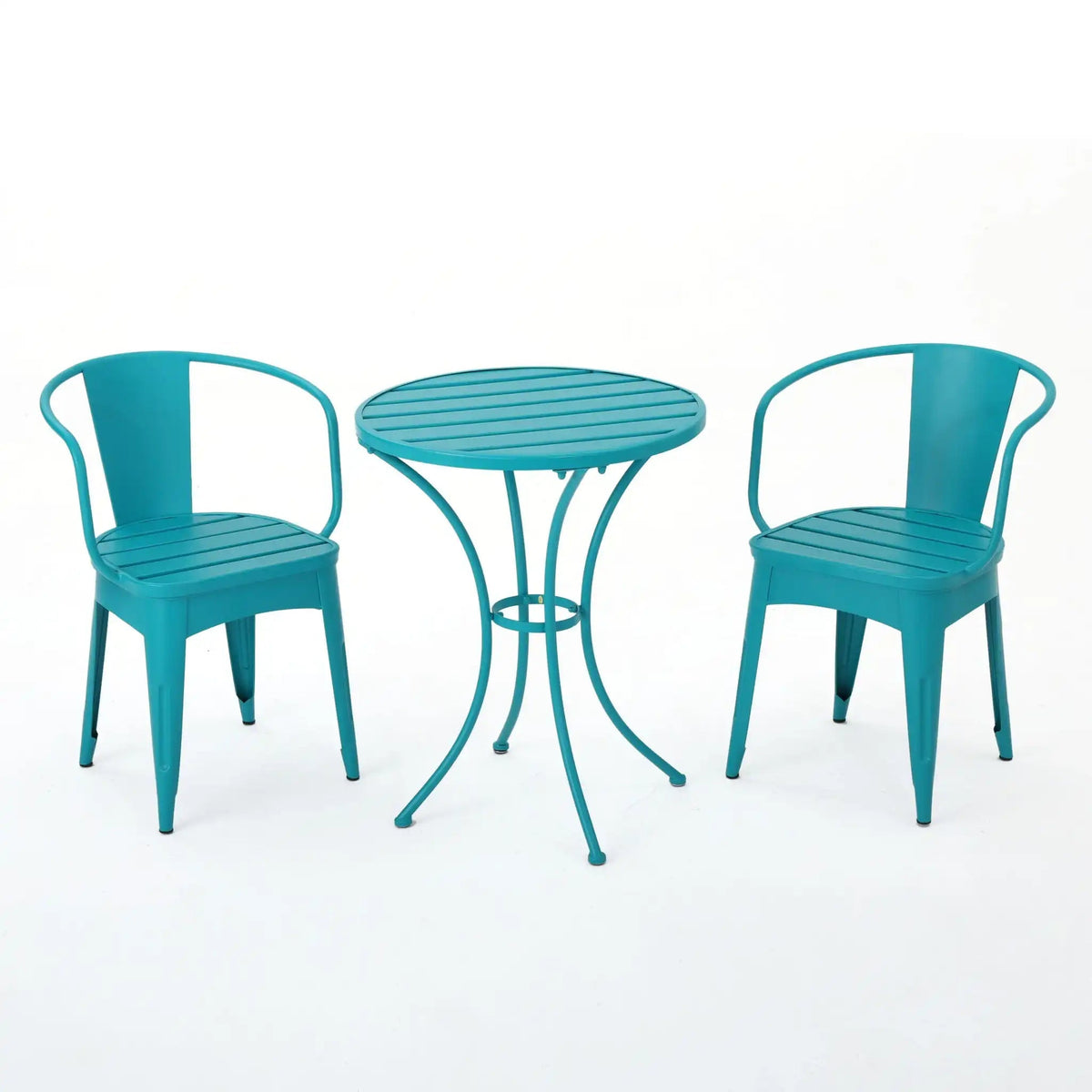 Colmar - 3 Piece Metal Outdoor Set