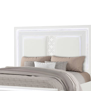 Abigale - Bed & LED Lighting And 2 Drawer Storage Footboard