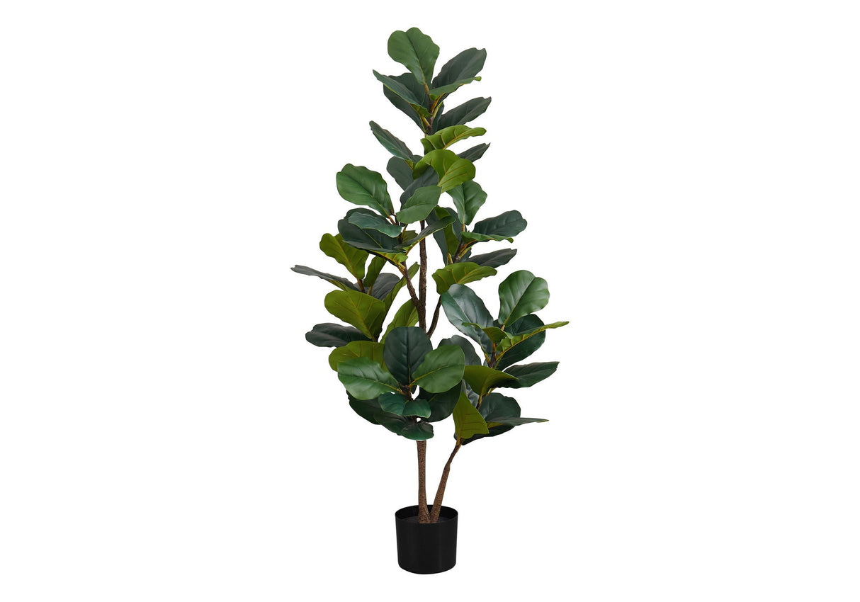 indoor fake floor plants 49" Tall, Artificial Plant, Fiddle Tree, Indoor, Faux, Fake, Floor, Gr –  Tuesday Morning