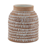 Textured ceramic vase (set of 2)