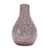Speckled ceramic bottle vase (set of 2)
