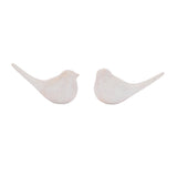 Ceramic bird figurine (set of 4)
