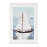 Framed sail boat print (set of 2)