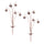 Iron-Floral-Spray-Garden-Stake-(Set-of-2)-Garden-Decor