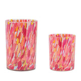 Painted-glass-candle-holder-(set-of-2)-Candle-Holders