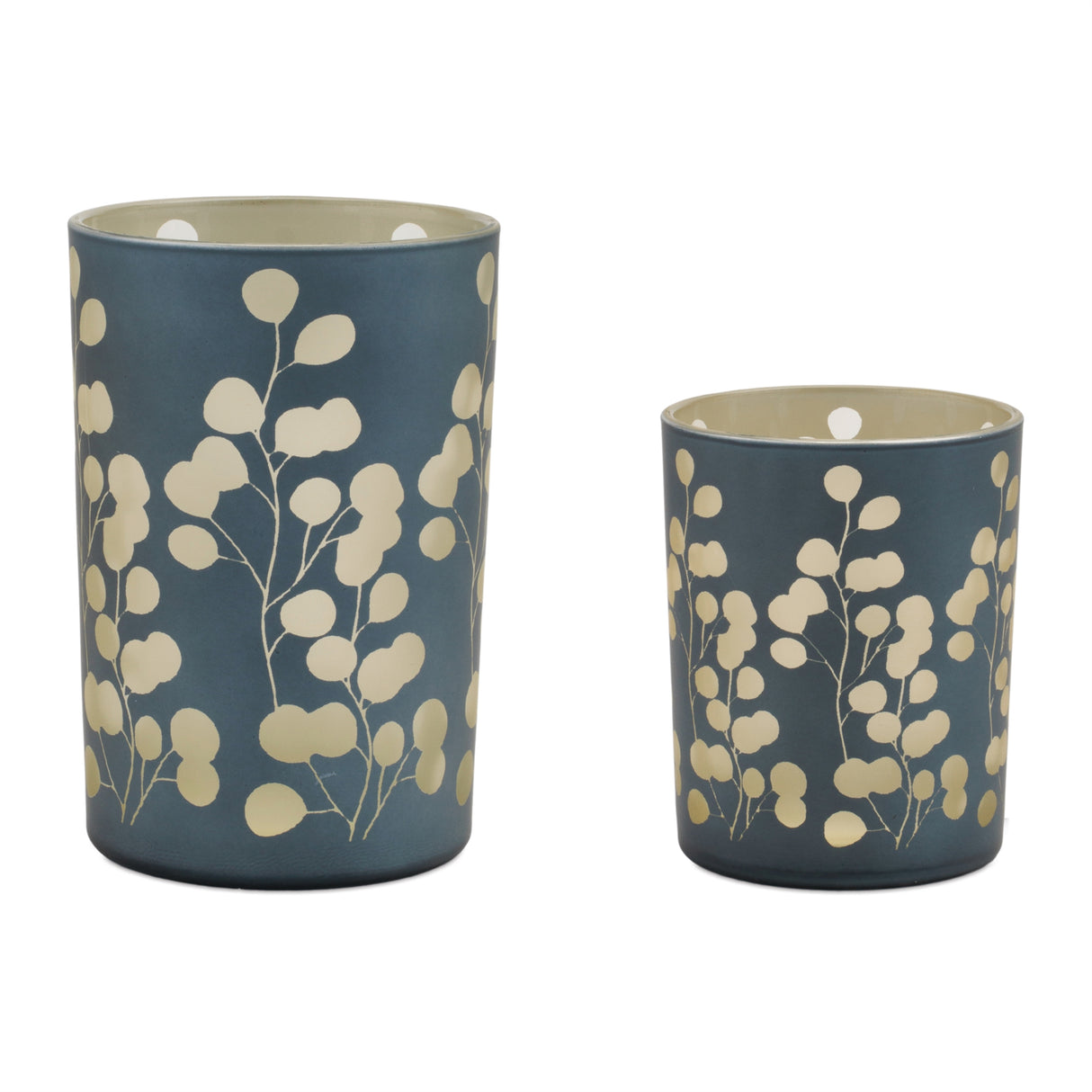 Frosted-foliage-candle-holder-(set-of-2)-Candle-Holders