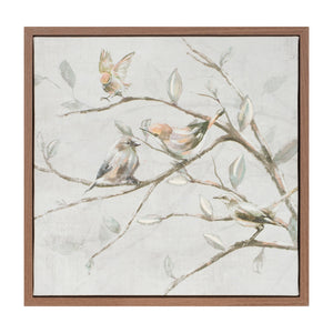 Framed Birds on Branches Canvas Art (Set of 2)