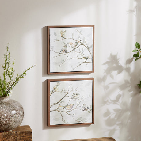 Framed-birds-on-branches-canvas-art-(set-of-2)-Wall-Art