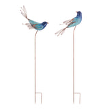 Iron Bird Garden Stake (Set of 2)