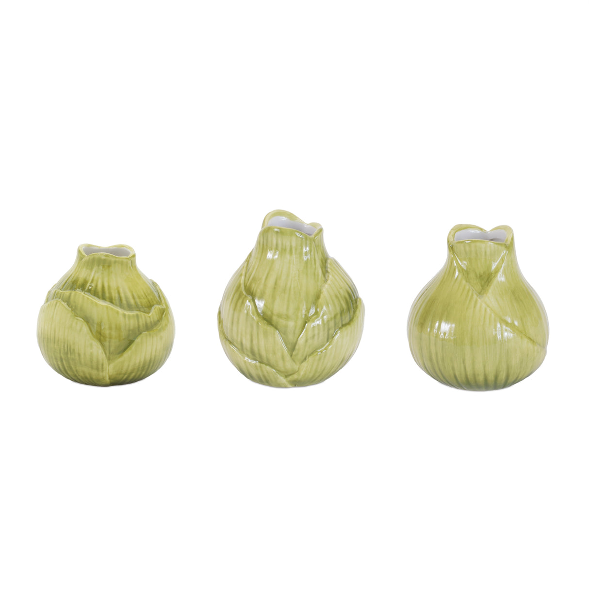 Stone flower bulb vase (set of 6)