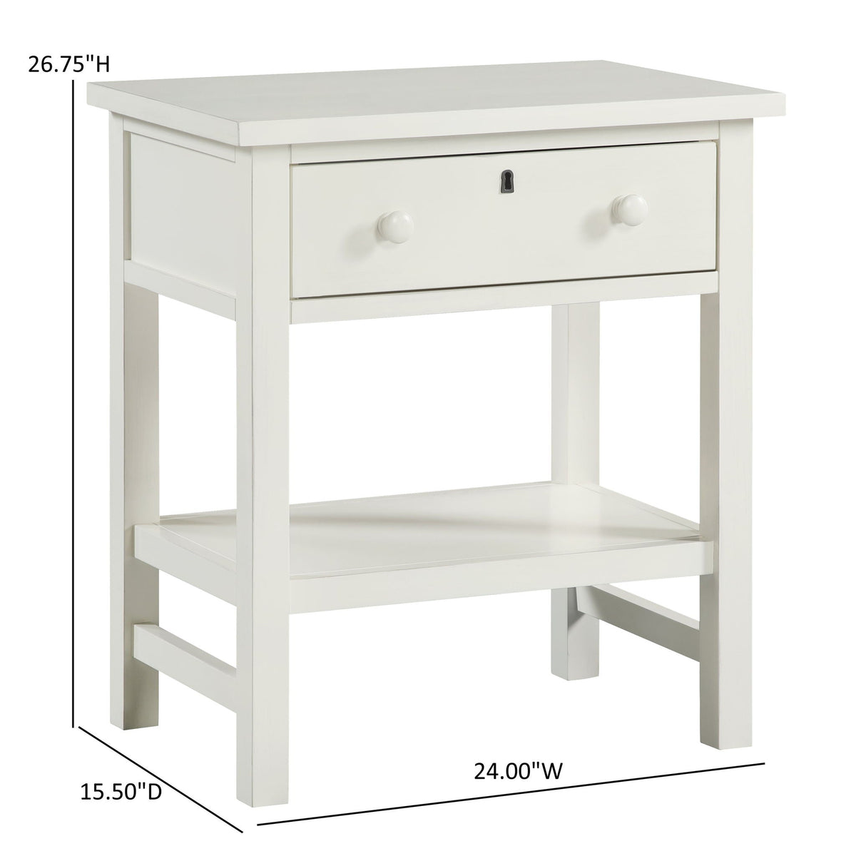 Finley - 1 Drawer Storage Nightstand