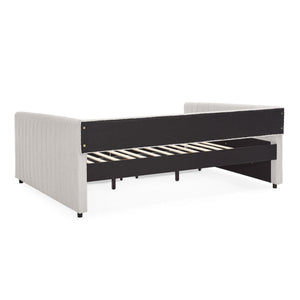 Upholstered Queen Daybed With 2 Drawers