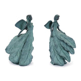 Stone Garden Fairy Statue (Set of 2)