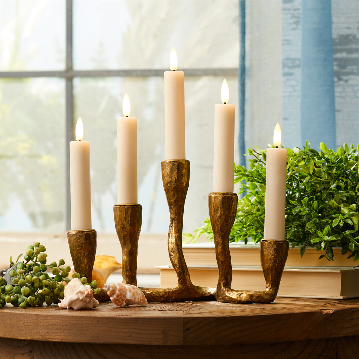 Multi taper candle holder (set of 4)