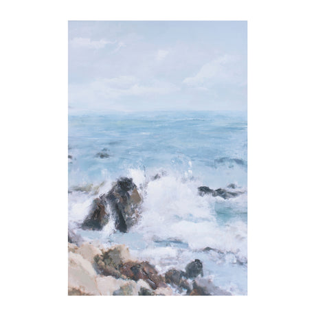 Sea scape canvas wall art (set of 2)