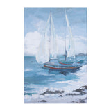 Sailboat canvas wall art (set of 2)