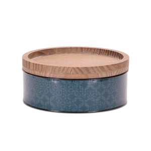 Blue Canisters (Set of 2)