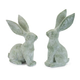 Long ear rabbit figurine (set of 4)