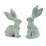Long ear rabbit figurine (set of 4)