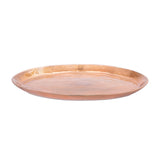 Metallic aluminum tray 16.25"d