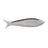 Metallic aluminum fish platter 23.5"l