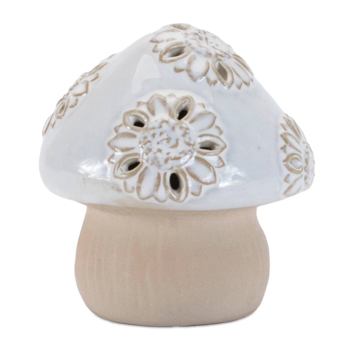 Porcelain Mushroom Decor (Set of 6)