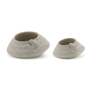 Round-Porcelain-Planter-with-Frog-(Set-of-2)-Pots-&-Planters