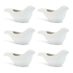 Ceramic Bird Planter (Set of 6)