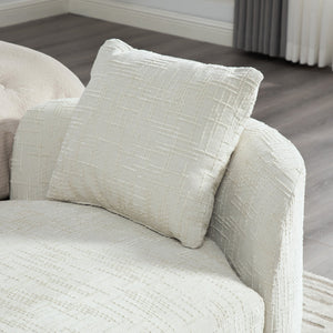 77.17" Wide Modern Upholstered End of Bed Bench