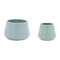 Ceramic-Starburst-Pattern-Planter-(Set-of-2)-Pots-&-Planters