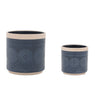 Ceramic-Mandala-Pattern-Planter-(Set-of-2)-Pots-&-Planters