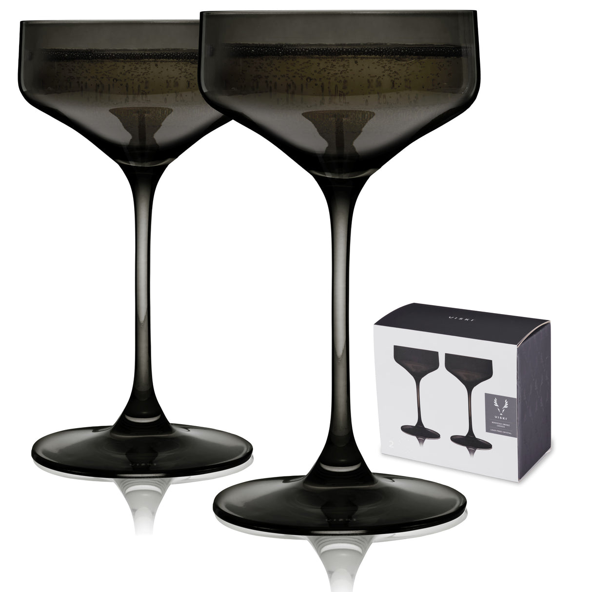 Reserve-Nouveau-Crystal-Coupes-in-Smoke-Viski®-Cocktail-Glasses