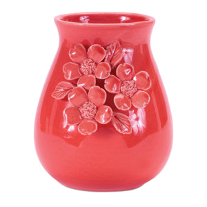 Storeware Vase with Floral Accent (Set of 2)