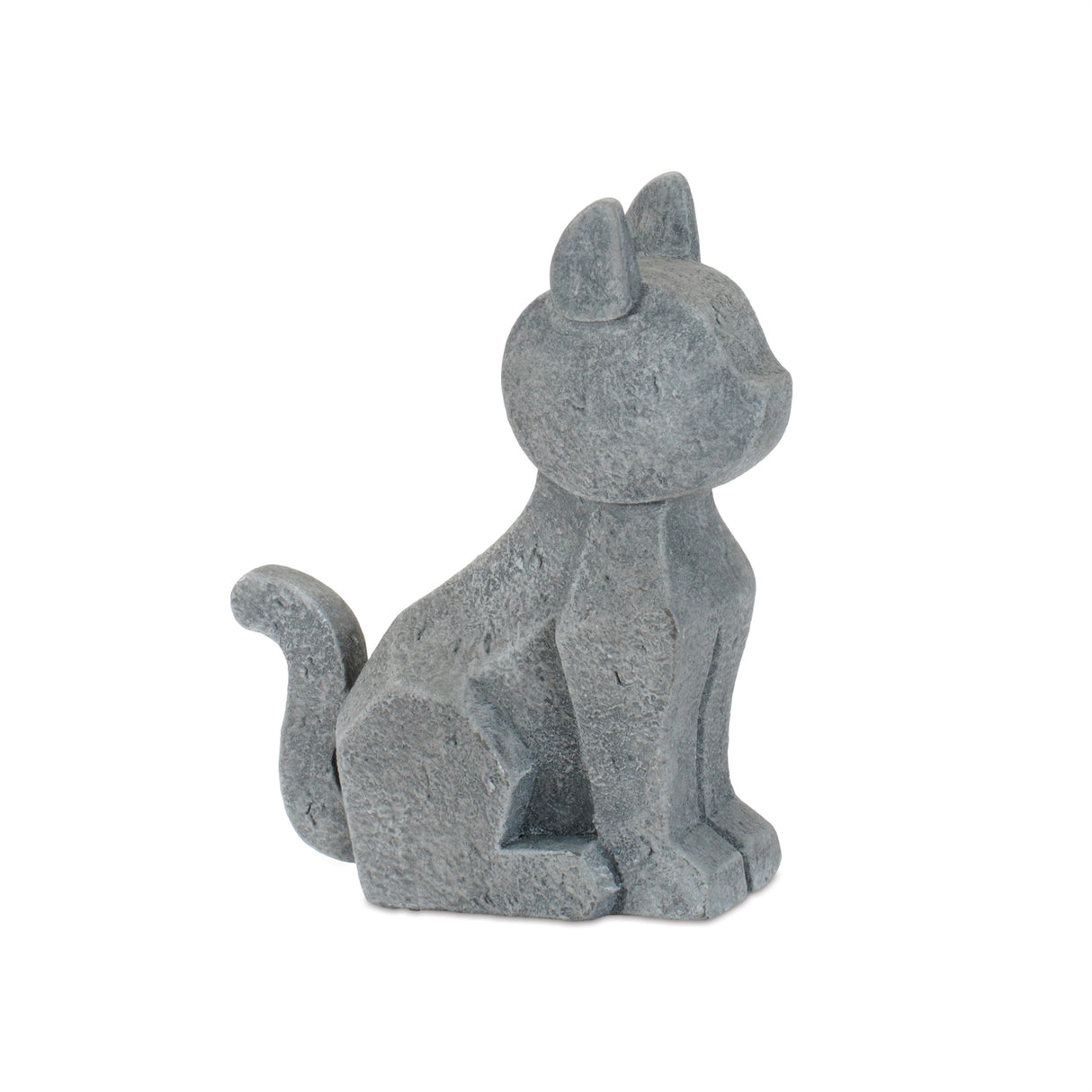 Modern sitting dog and cat figurine (set of 4)