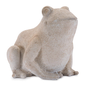 Resin Frog 6"H