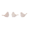 Distressed bird figurine (set of 6)