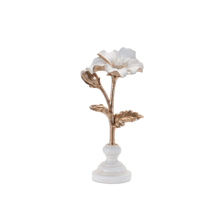 Ceramic floral stem sculpture (set of 3)