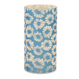 Led-floral-frosted-glass-luminary-(set-of-2)-Decorative-Objects