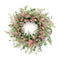 Mixed blossom floral wreath 18"d