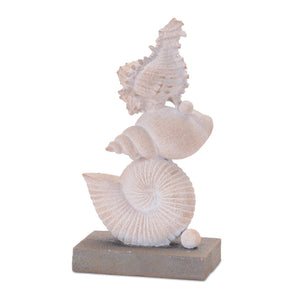 Shell Stack Figurines (Set of 2)