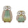 Terra-cotta-owl-décor-(set-of-2)-Decorative-Objects