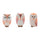 Terra-cotta-owl-décor-(set-of-3)-Decorative-Objects