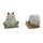 Terra-cotta-frog-and-snail-décor-(set-of-3)-Decorative-Objects