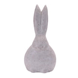 Distressed long eared rabbit figurine (set of 2)