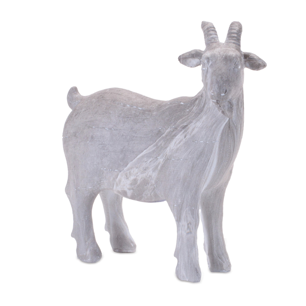 Distressed farm animal figurine (set of 2)