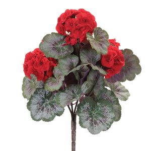 Geranium Floral Bush (Set of 2)