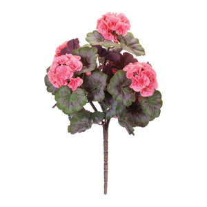 Geranium Floral Bush (Set of 2)
