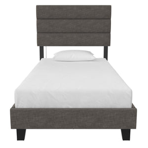 Paloma - Twin Bed With Dual USB Port - Linen