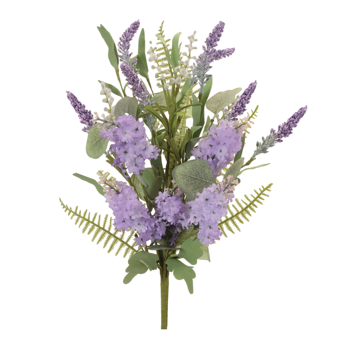 Mixed lavender floral bush (set of 2)